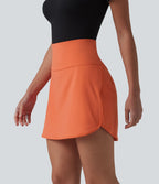 Jupe de golf courte 2-en-1 SoftlyZero™ Airy effet frais InstantCool taille ultra-haute gainant avec ourlet arrondi et poches