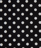 Robe fluide décontractée midi sans manches dos nu croisée à pois avec poches