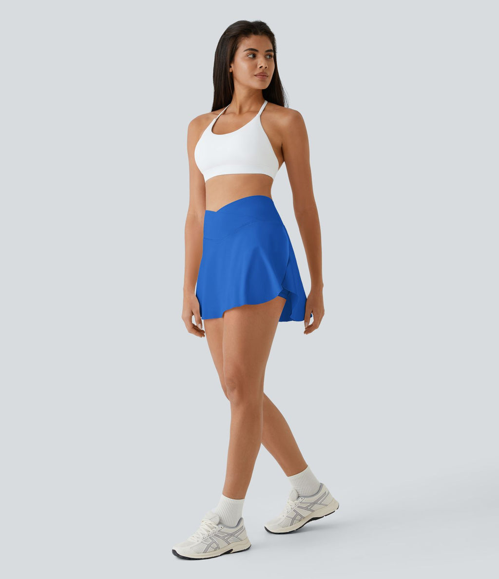 Jupe de tennis SoftlyZero™ Airy 2-en-1 avec poches latérales croisées effet frais InstantCool, Lucid, longueur allongée