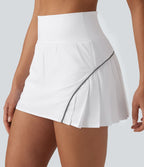 Jupe de tennis mini Breezeful™ plissée 2-en-1 taille haute, réfléchissante, séchage rapide, avec poches
