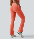 Legging de yoga bootcut Halara UltraSculpt™ taille haute push-up gainant avec poches