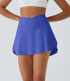 Jupe de tennis SoftlyZero™ Airy 2-en-1 avec poches latérales croisées effet frais InstantCool, Lucid, longueur allongée