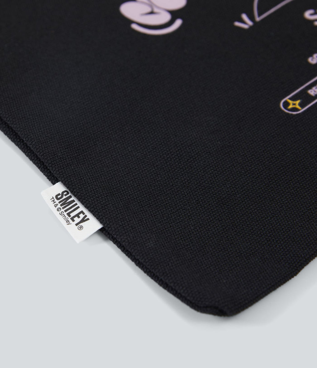 Halara X Smiley® Casual Canvas Tote Bag