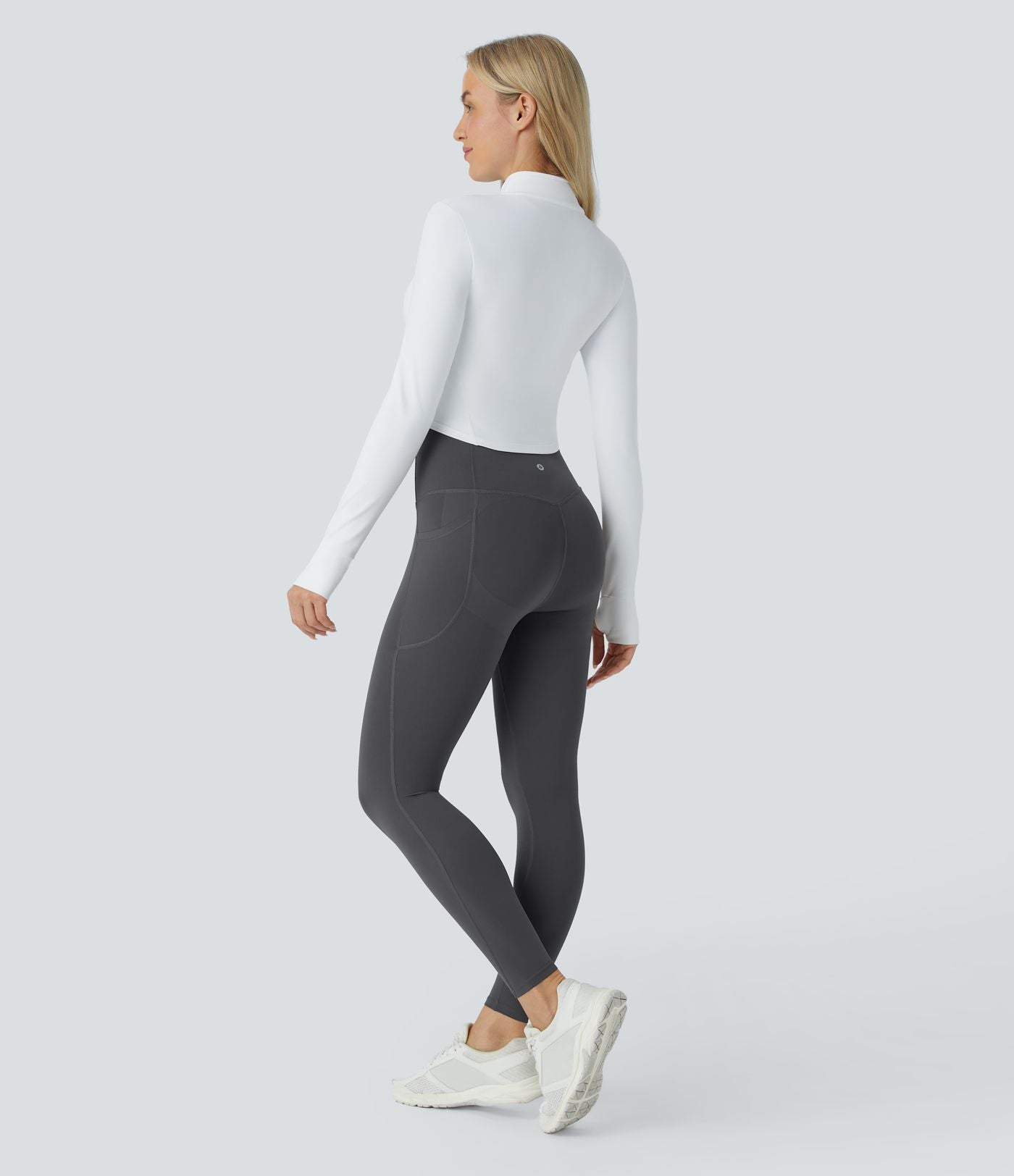 Legging d'entraînement gainant galbant taille haute avec poches Halara UltraSculpt™