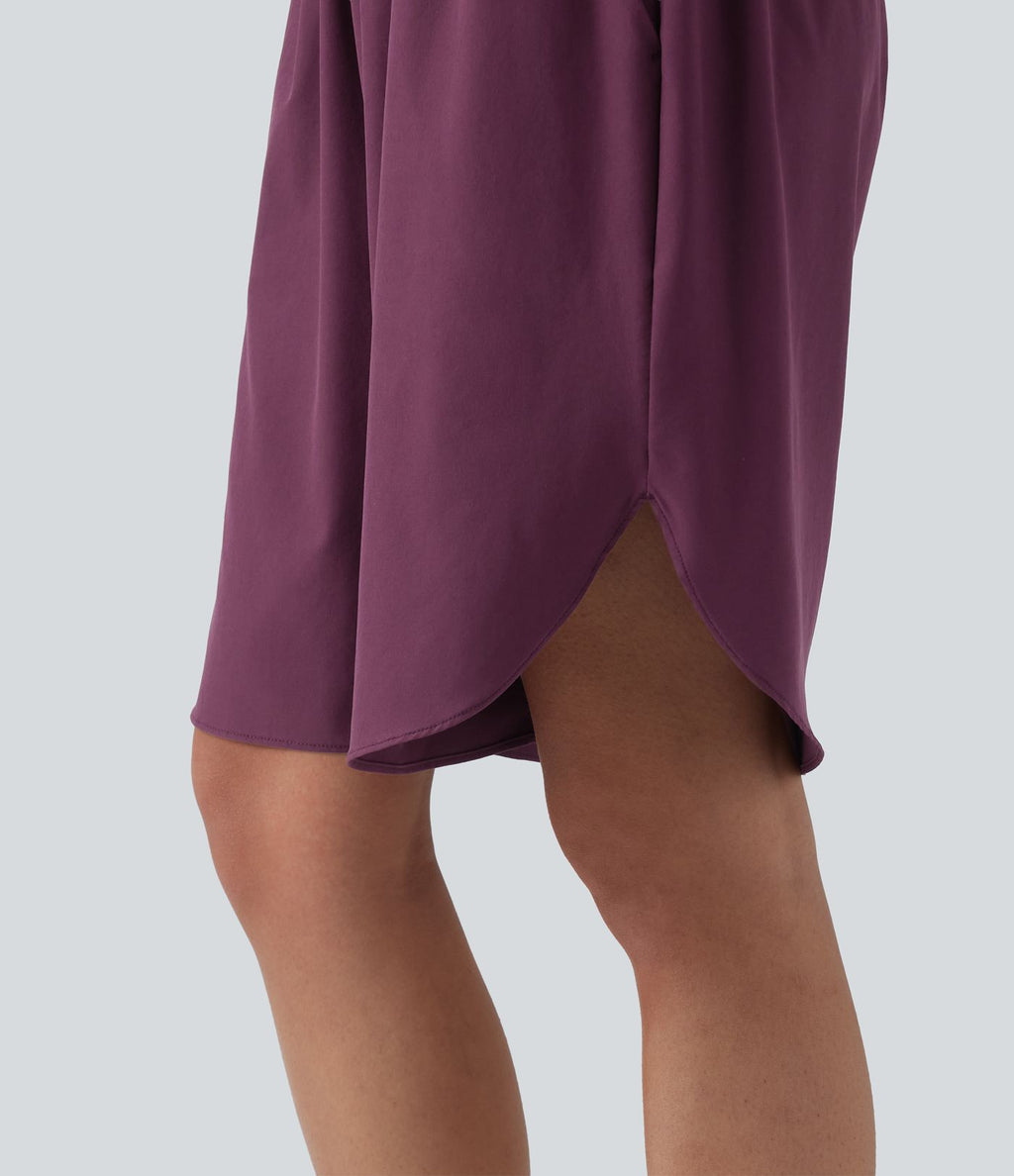Short resort taille haute gainant séchage rapide avec fentes Breezeful™ et poches