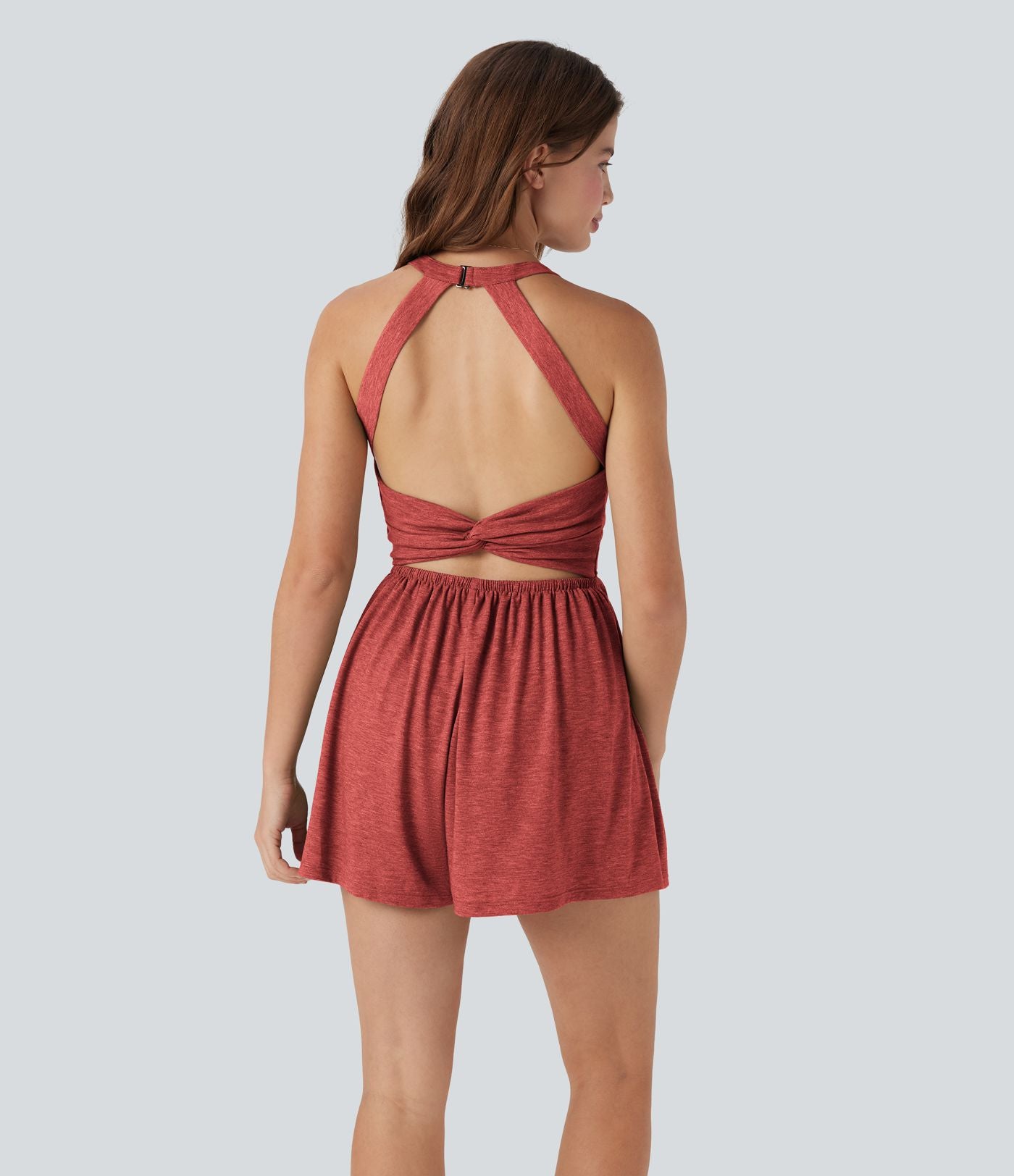 Combi-short 2-en-1 avec coussinets et poches - Édition Easy Peasy