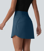 Jupe de golf courte 2-en-1 SoftlyZero™ Airy effet frais InstantCool taille ultra-haute gainant avec ourlet arrondi et poches