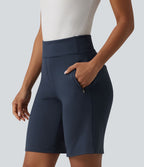 Short tailleur DayStretch ample taille haute avec poches
