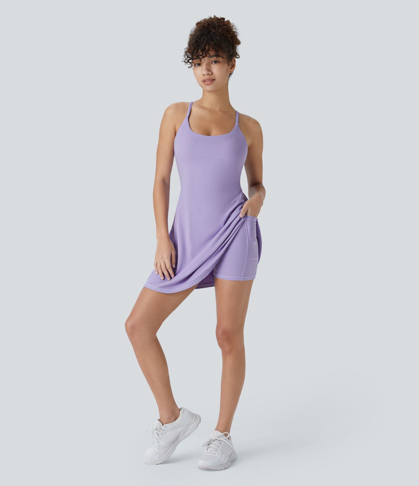 Robe de sport SoftlyZero™ Plush dos nu A-C