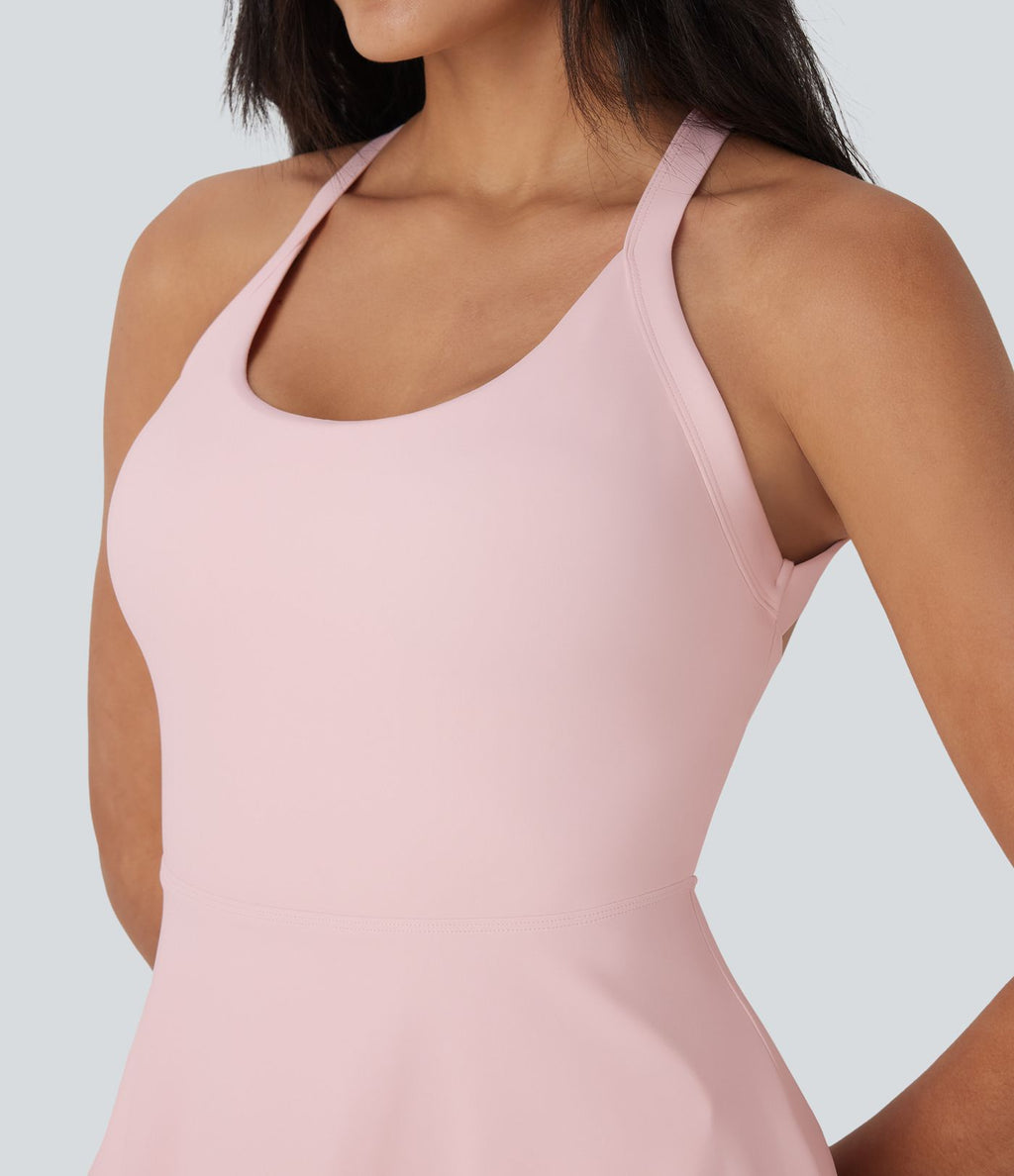 Softlyzero™ Airy Robe Sport Torsadée Dos Nu Édition Easy Peasy