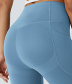 Legging d'entraînement gainant galbant taille haute avec poches Halara UltraSculpt™