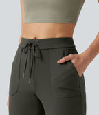 Jogging DayStretch décontracté, taille moyenne, cordon de serrage, à poches