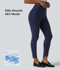 SpacerTek™ Pantalon casual skinny taille mi-haute avec poches