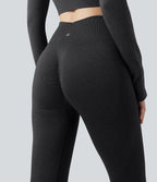 Legging de yoga Seamless Flow taille haute
