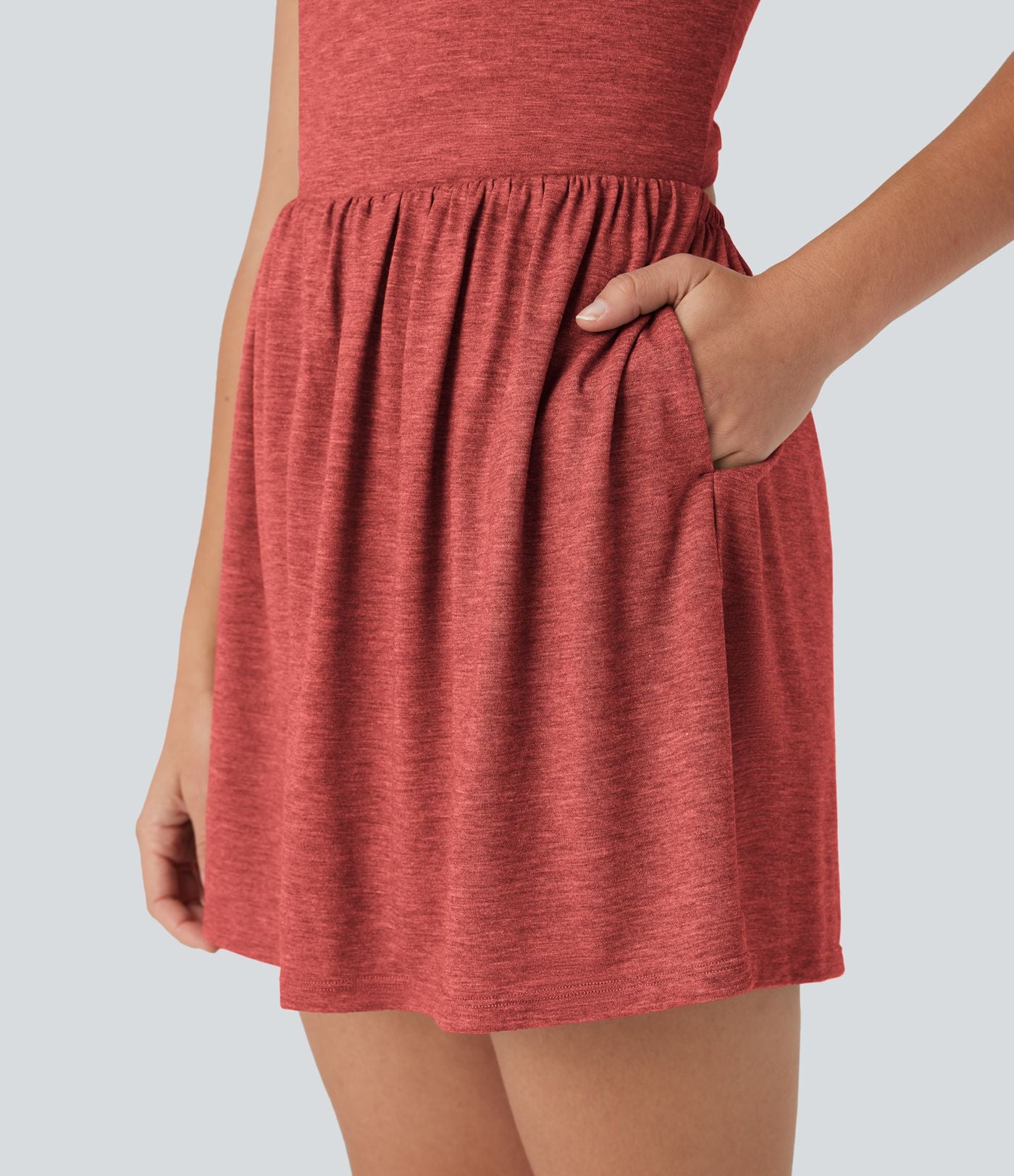 Combi-short 2-en-1 avec coussinets et poches - Édition Easy Peasy