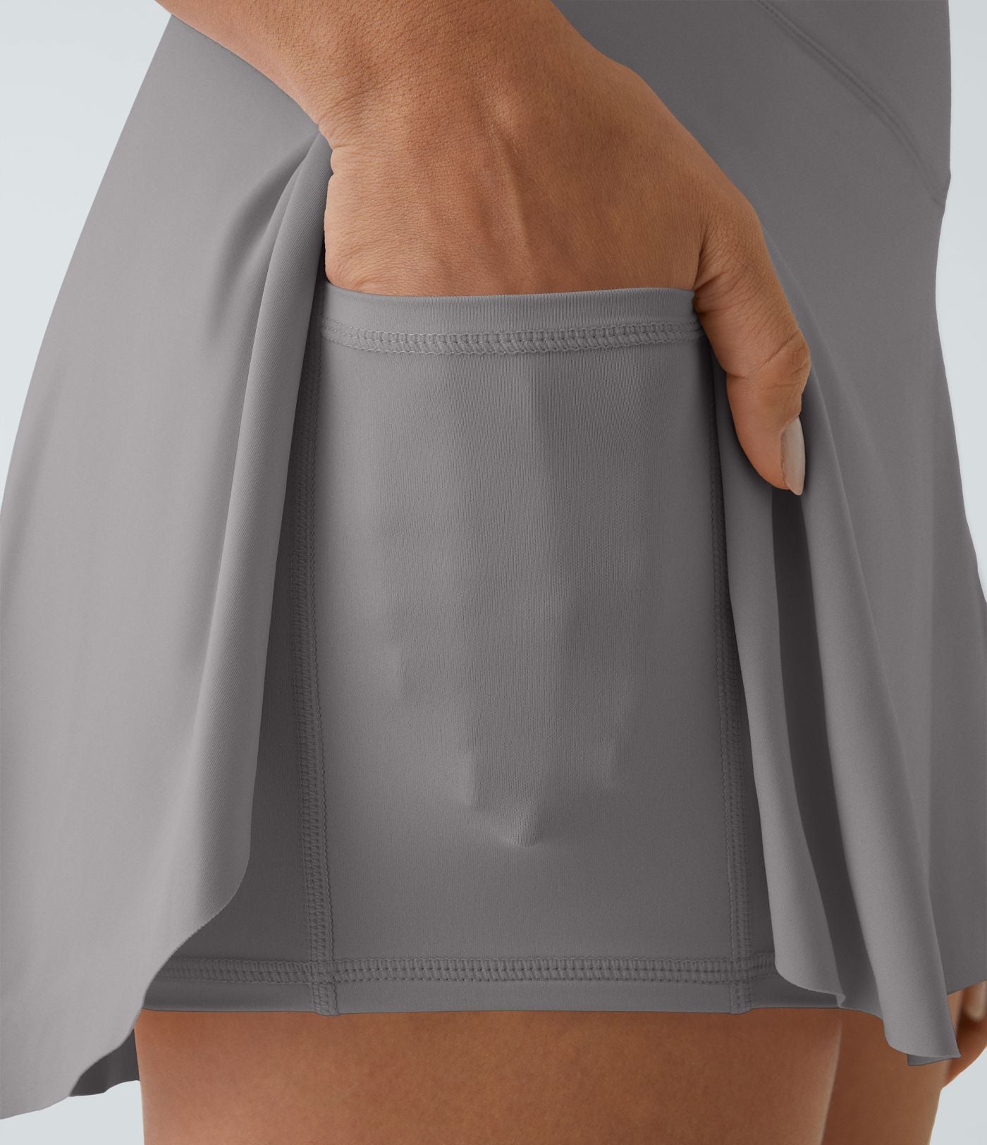 Jupe de tennis SoftlyZero™ Airy 2-en-1 avec poches latérales croisées effet frais InstantCool, Lucid, longueur allongée