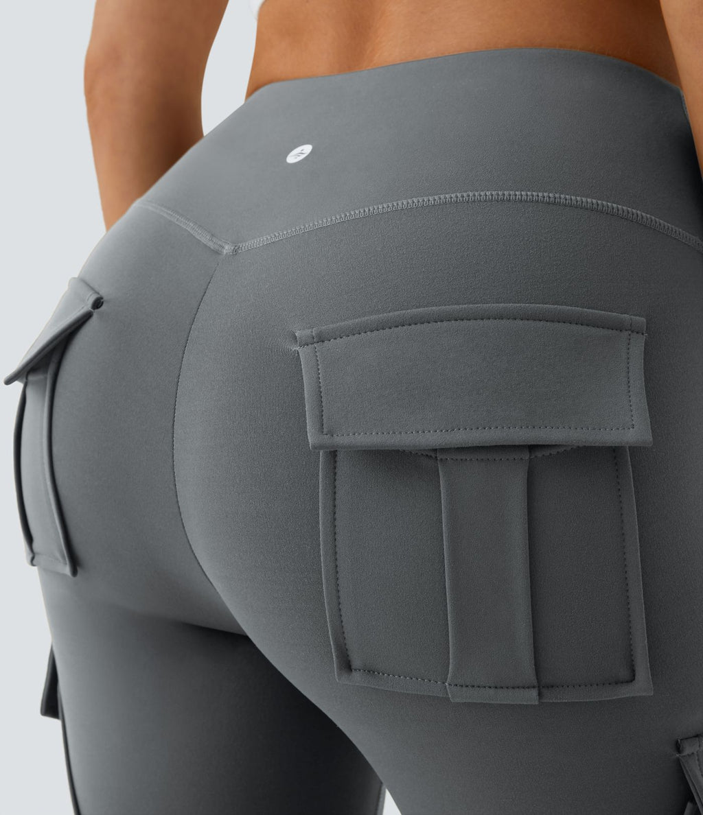 Legging yoga ajusté cargo taille haute DayStretch avec poches