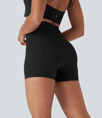Short cycliste 7,5 cm d'entraînement gainant galbant taille haute avec poches Halara UltraSculpt™