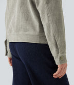 Veste manches longues avec poches