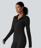 OneForm Seamless Flow Veste yoga chaude zippée à manches longues