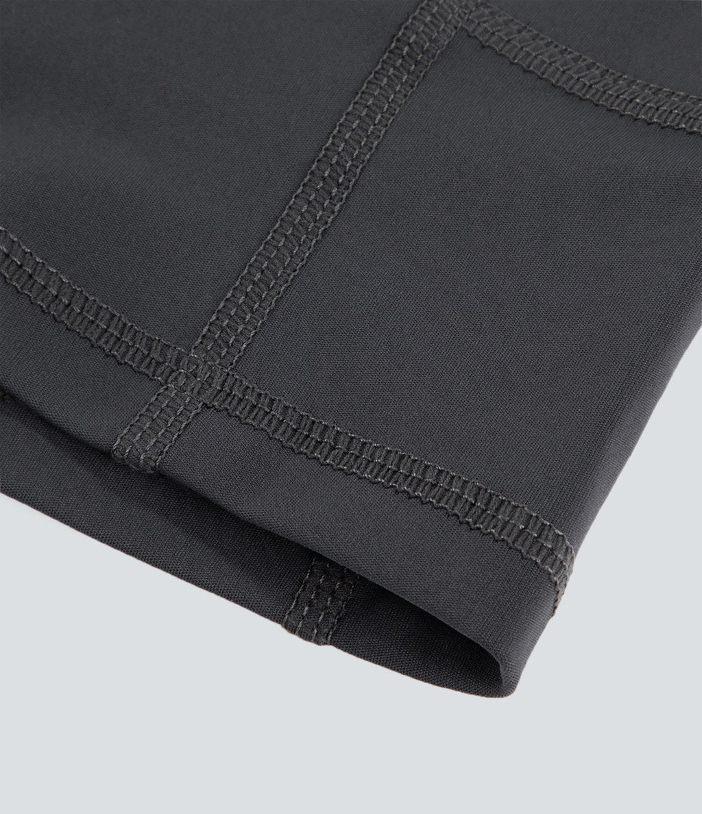 Short Course Biker Yoga Taille Haute avec Poches Latérales