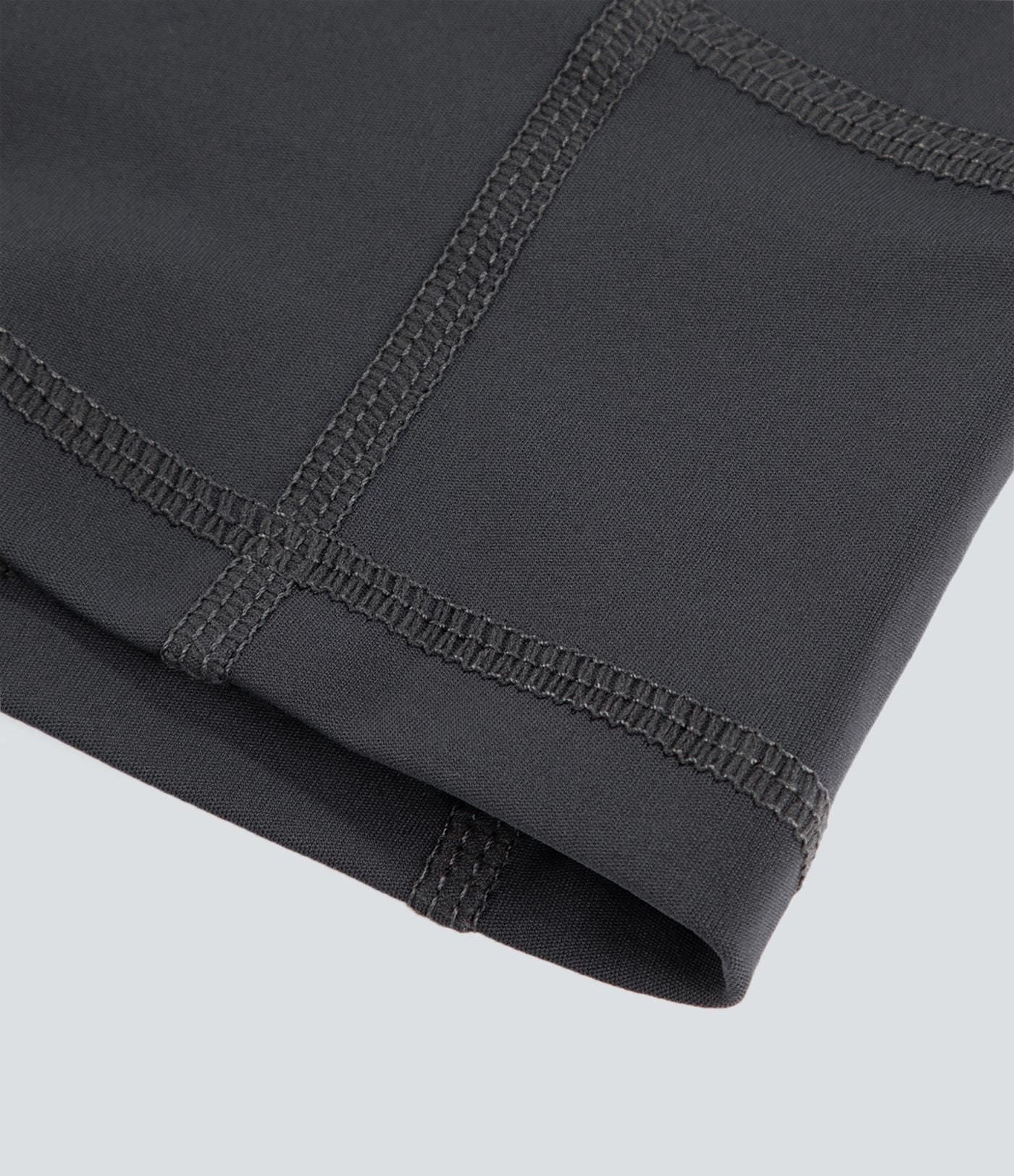 Short Course Biker Yoga Taille Haute avec Poches Latérales
