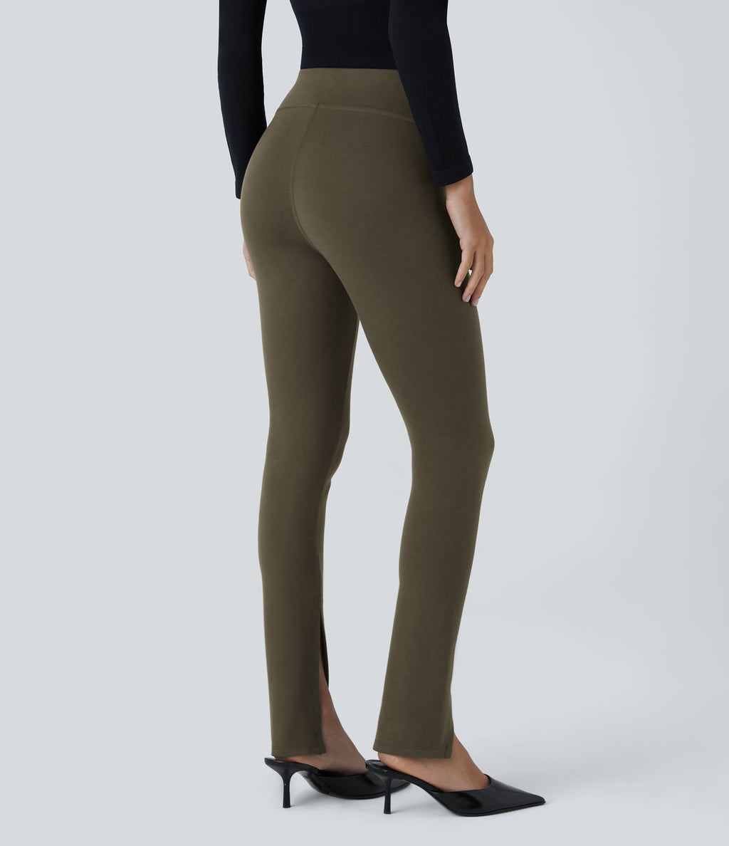 Pantalon tailleur devant taille haute Halara Flex™