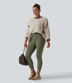 Legging thermique SoftlyZero™ Plush 7/8 taille haute avec poches