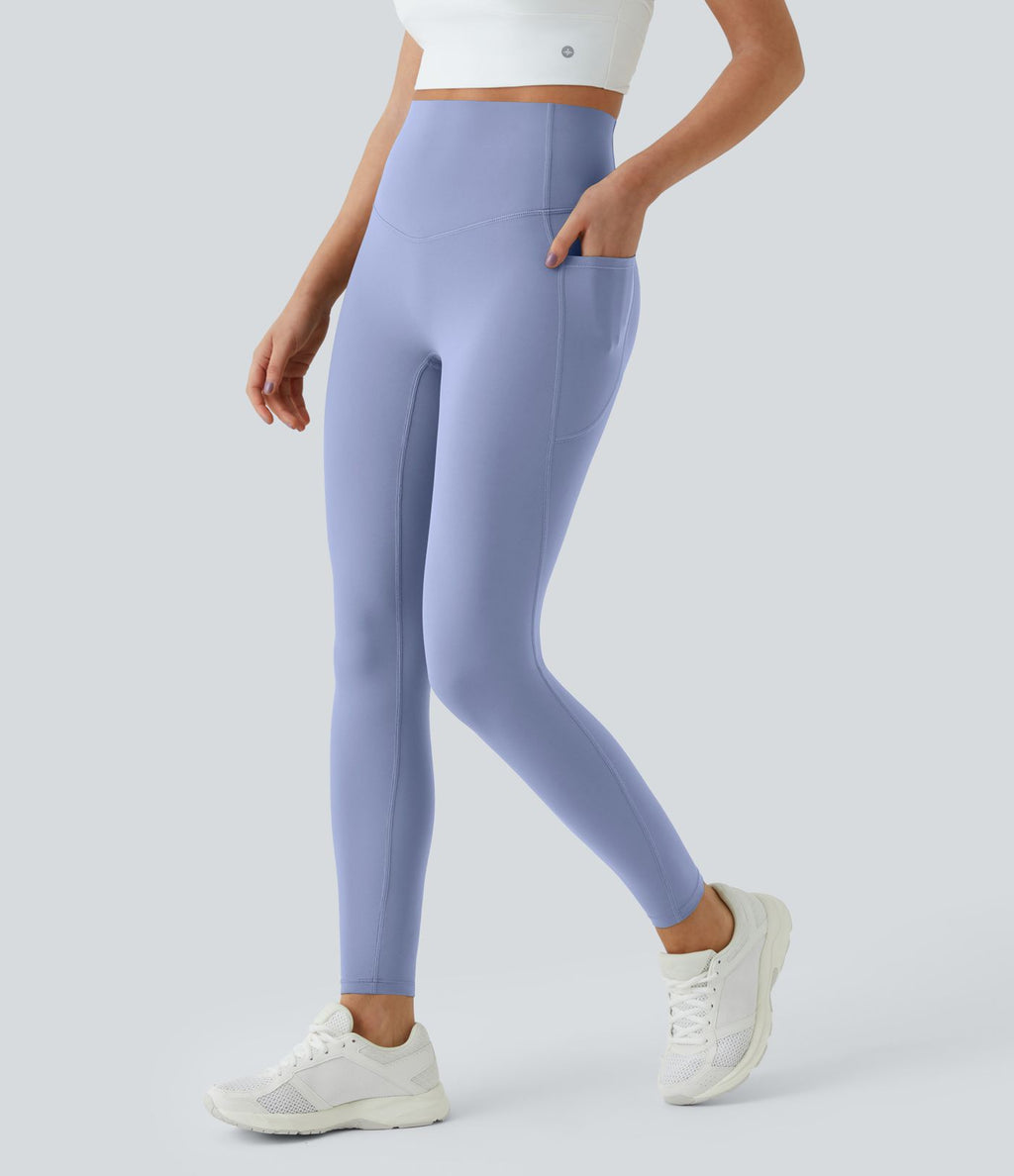 Legging d'entraînement gainant taille haute avec poches Halara UltraSculpt™
