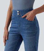Halara Flex™ Jegging bootcut casual taille haute avec poches