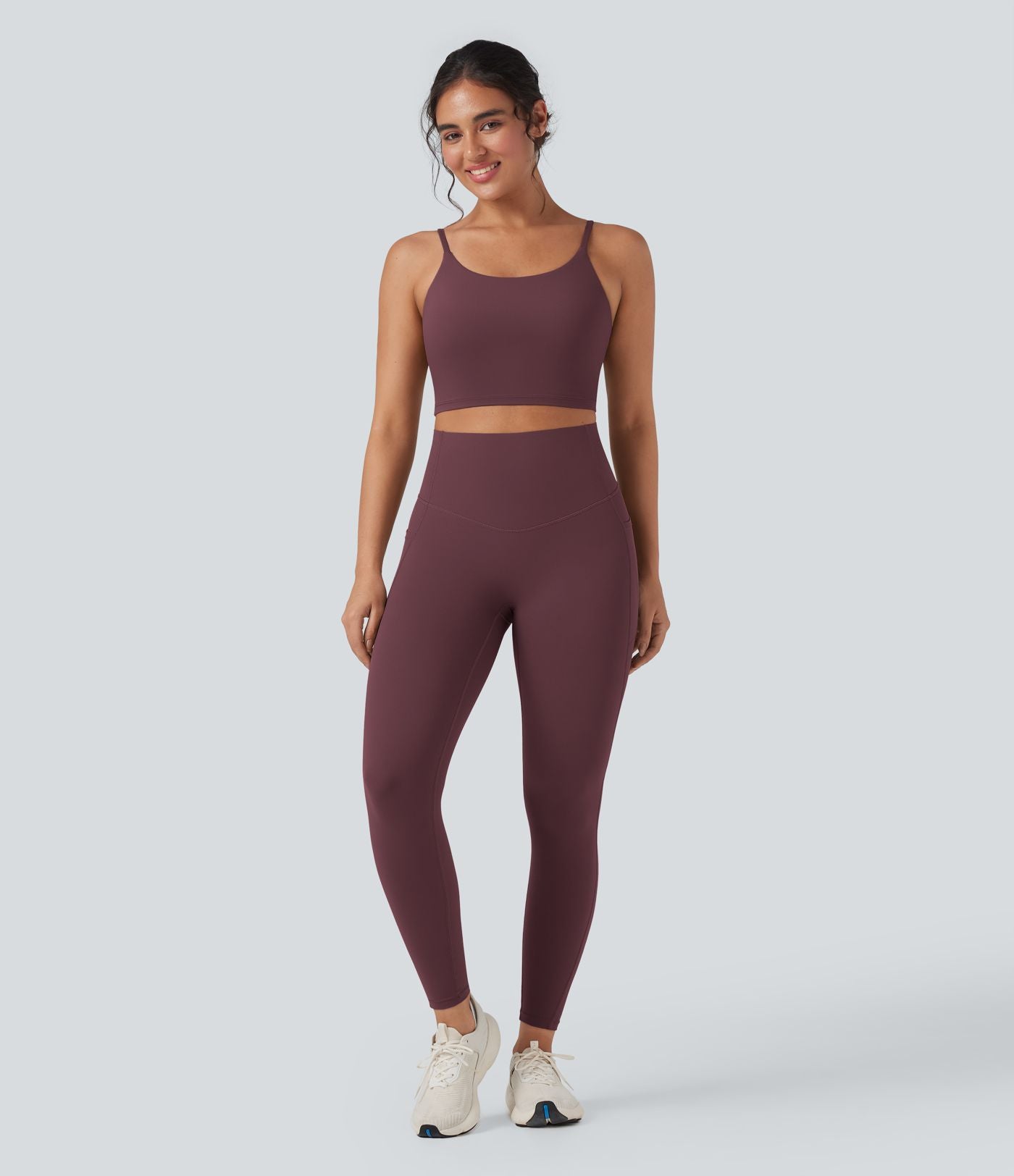 Débardeur de yoga cropped Halara UltraSculpt™