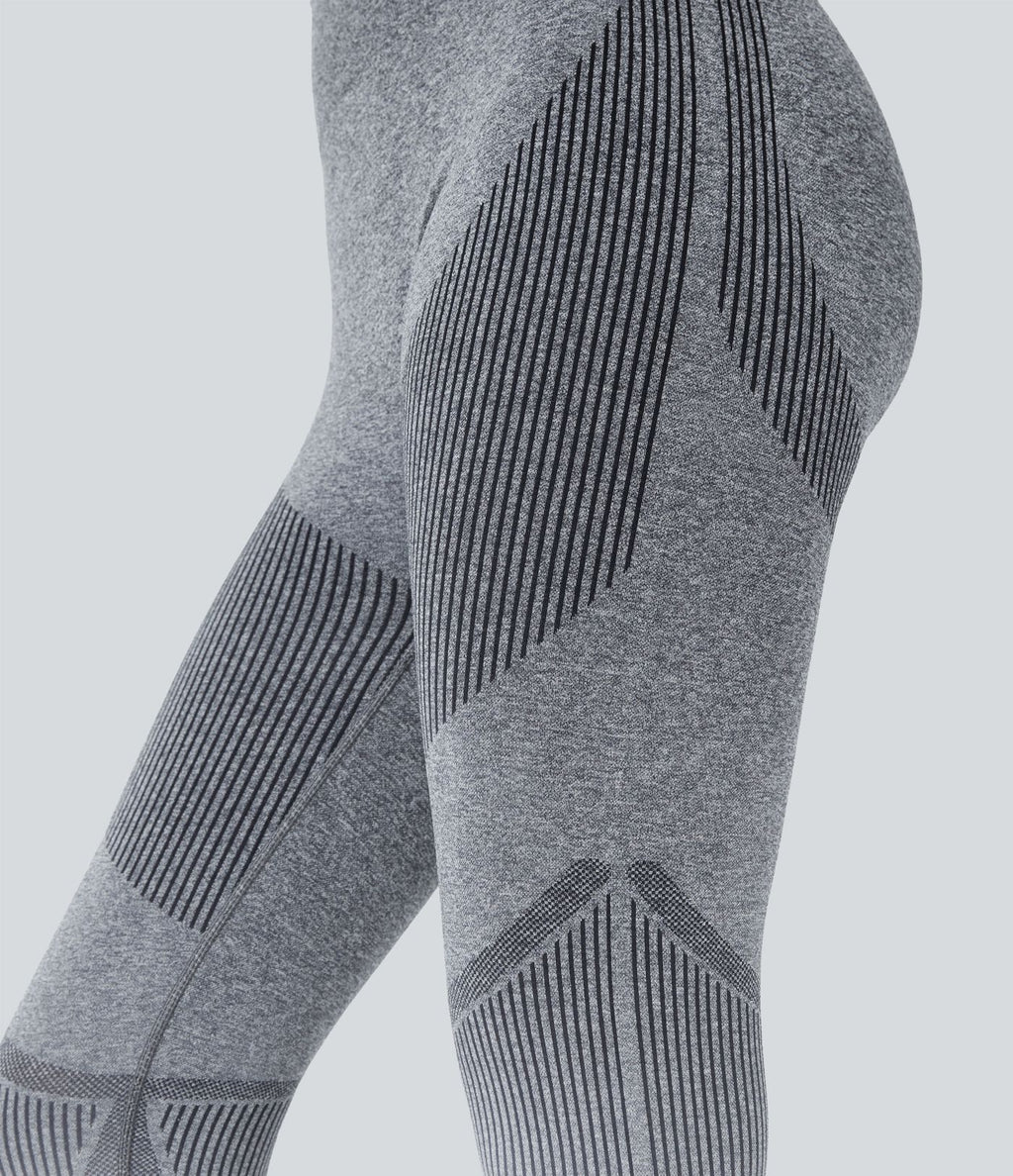 Legging running taille haute dégradé sans couture OneForm Seamless Flow