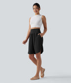 Short resort taille haute gainant séchage rapide avec fentes Breezeful™ et poches