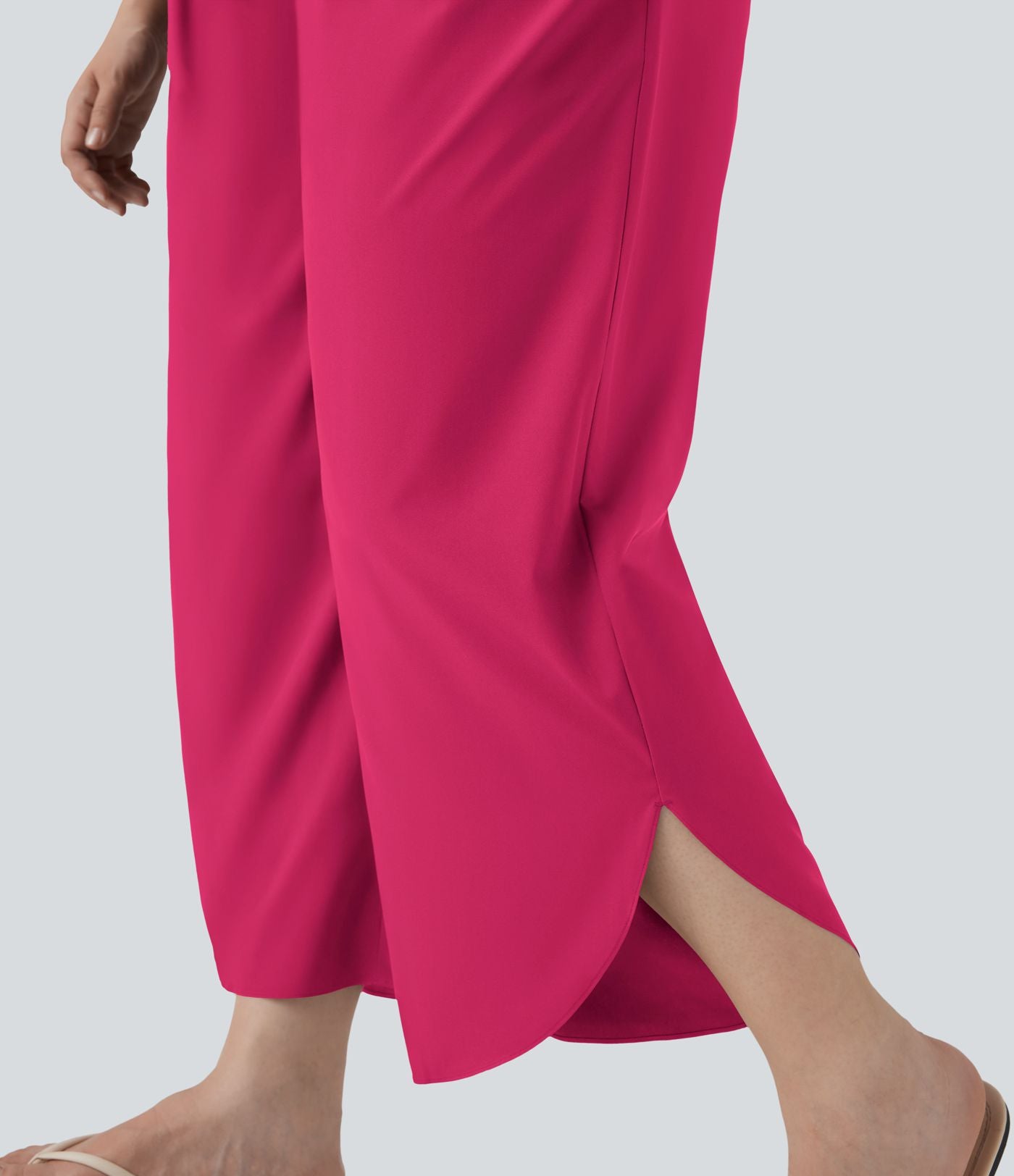 Pantalon tailleur gainant taille haute avec poches Halara Flex™
