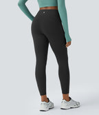 Legging de yoga thermique taille haute avec poches latérales