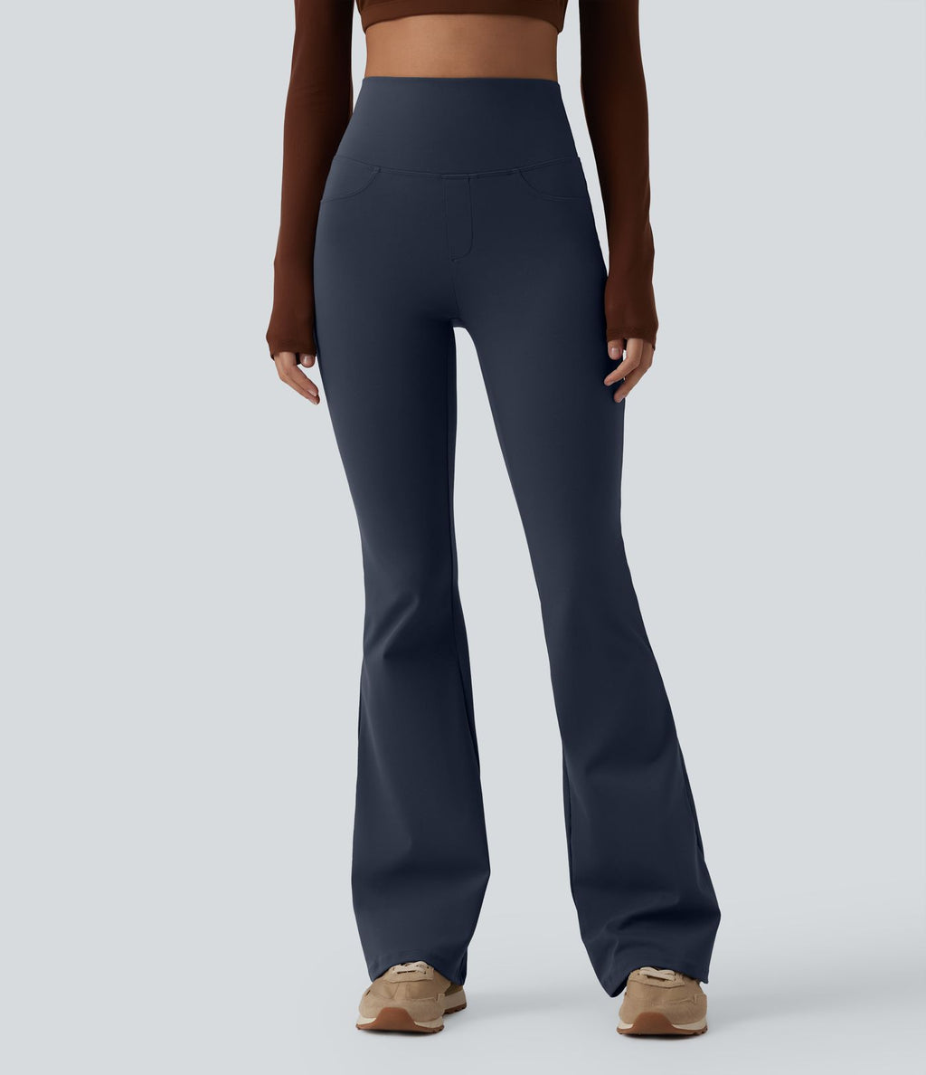 Legging de yoga bootcut DayStretch gainant taille haute avec poches