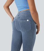 Halara Flex™ Jegging Capri Taille Haute Extensible Poche Latérale Arrière