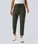 Pantalon golf fuselé taille haute cordon poches séchage rapide - Poche tee de golf