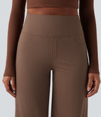 Pantalon yoga large gainant taille haute DayStretch avec poches