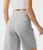 Short ample casual taille haute 25,5 cm avec poches