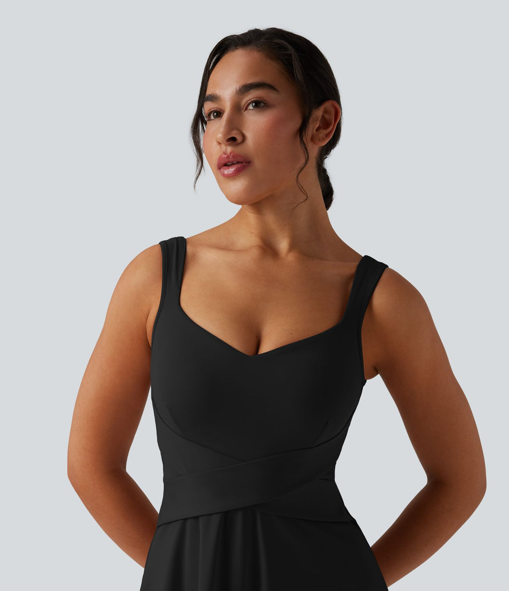 Robe de tennis 2-en-1 SoftlyZero™ Airy mini effet frais InstantCool avec poche, accès facile Easy Peasy, protection solaire UPF50+