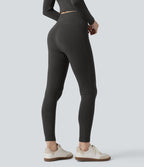 Legging 7/8 thermique gainant taille haute sans couture HeatCore OneForm Seamless Flow