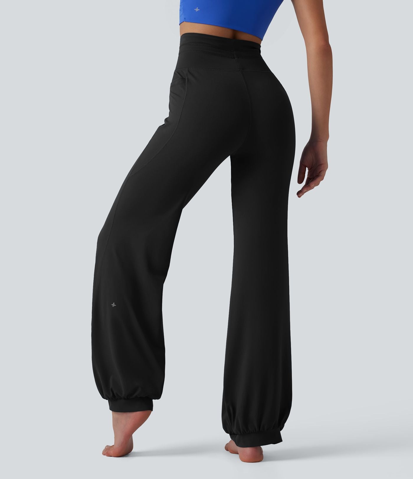 Pantalon de danse SoftlyZero™ taille haute à cordon de serrage et poches - Protection solaire UPF50+