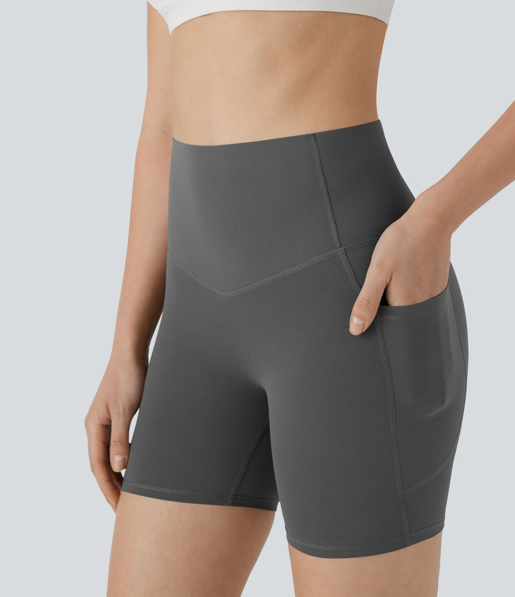 Legging de yoga gainant taille haute avec poches Halara UltraSculpt™