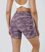 Short Course Biker Yoga Taille Haute avec Poches Latérales