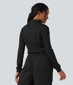 Veste de sport SpacerTek™ col montant, manches longues