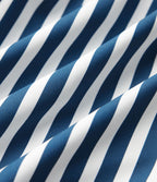 Short ample taille basse froncé à rayures avec poches, style vacances
