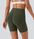 Legging de yoga gainant taille haute chiné à séchage rapide avec poches Halara UltraSculpt™