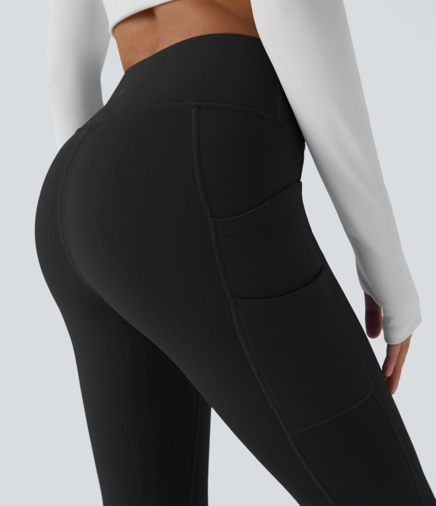 Legging thermique 7/8 Softlyzero™ taille haute avec doubles poches