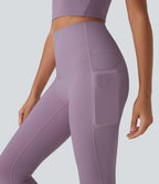 Legging de yoga Halara UltraSculpt™ gainant taille haute effet frais InstantCool et séchage rapide avec poches, protection solaire UPF50+